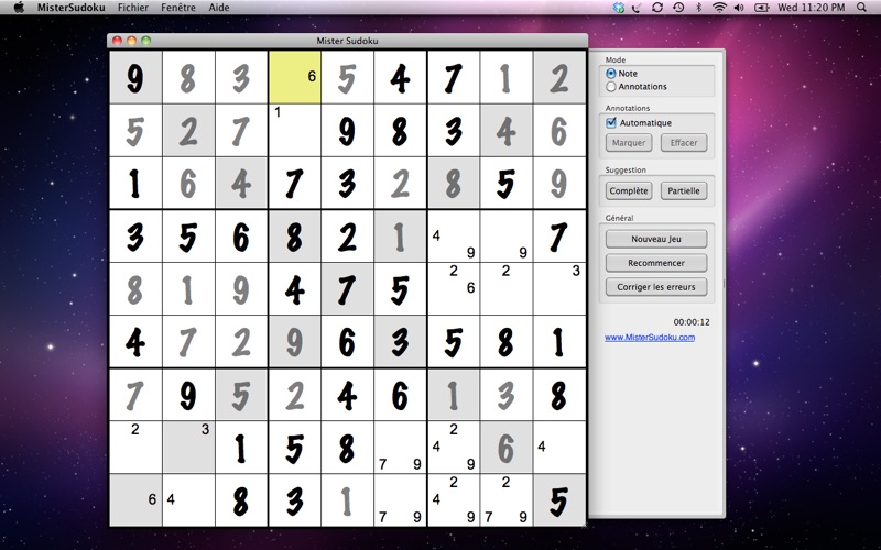 Screenshot #3 pour Mister Sudoku
