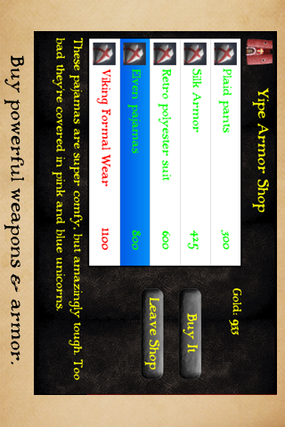 Yipe 5: Lite RPG - Attack of Idle Hands screenshot 5