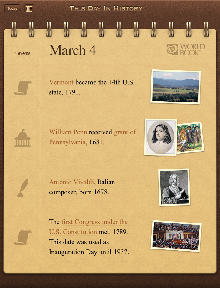 WORLD BOOK - This Day in History - 3.0.3 - (iOS)