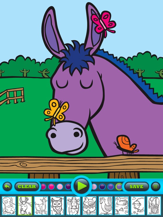 ColorPlay HD - Kids Animated Coloring Book screenshot-3