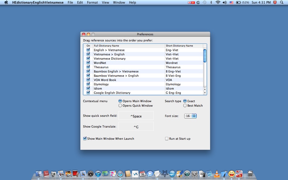 #2. HEDict English Vietnamese (macOS) 由: PPCLINK Software