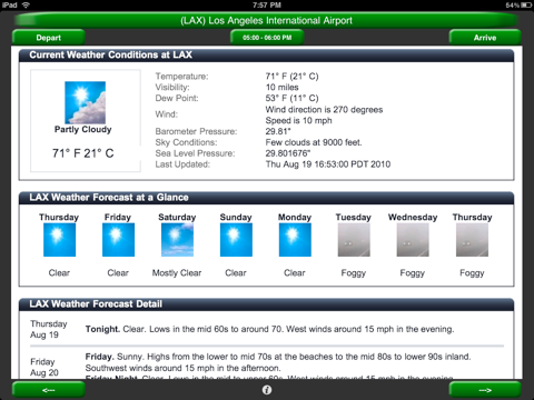 Screenshot #6 pour Flight Status - Free