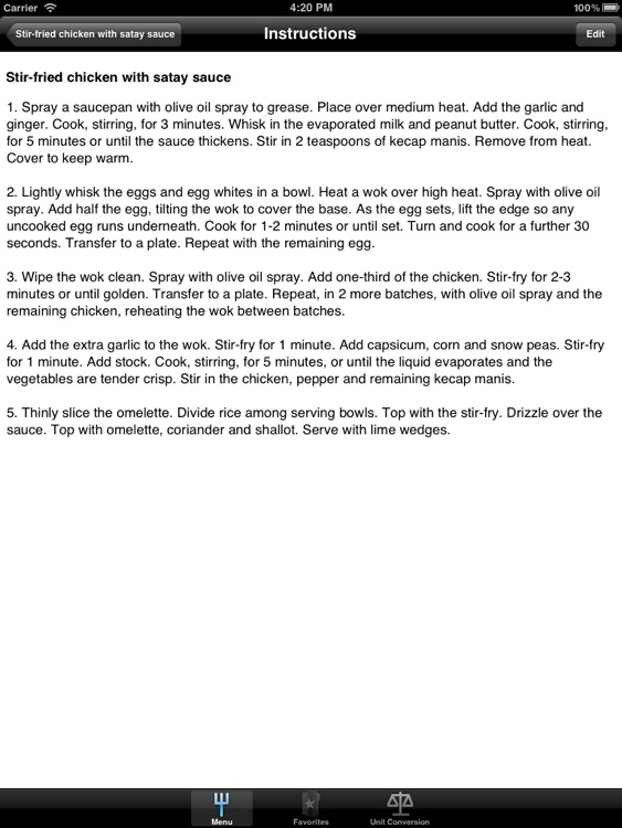 Chicken Recipes for iPad screenshot-3