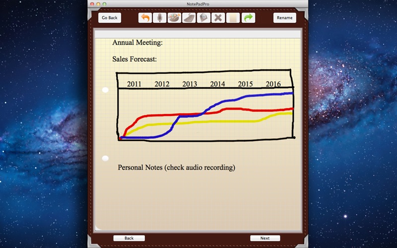 How to cancel & delete notepad pro 4