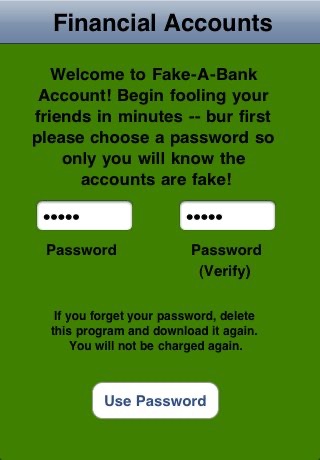 Fake-A-Bank Account screenshot 3