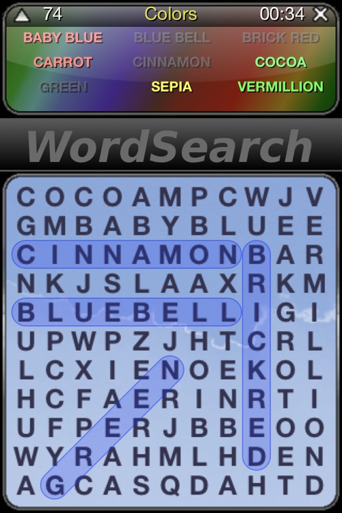 WordSearch Puzzle Free