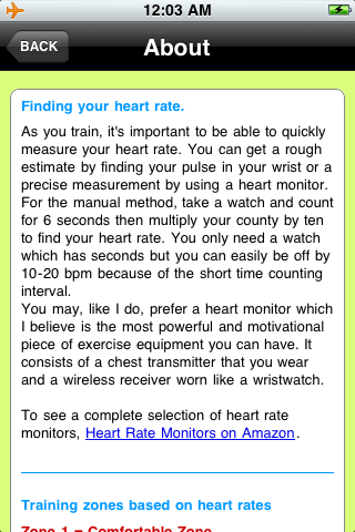 Heart Rate Zones by Runners Ally screenshot 4