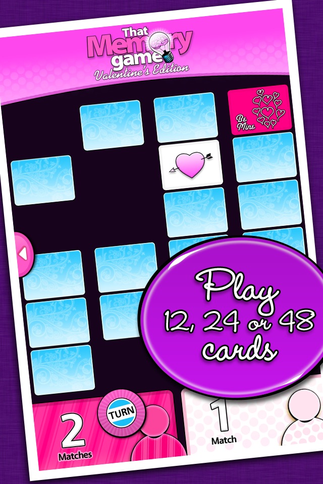 That Memory Game Valentine's Day Edition A Memory Matching Game of Concentration screenshot 2