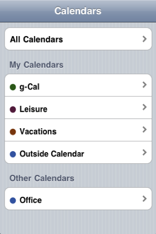 g-Cal Screenshot