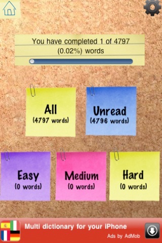 Vocabolistic screenshot-3