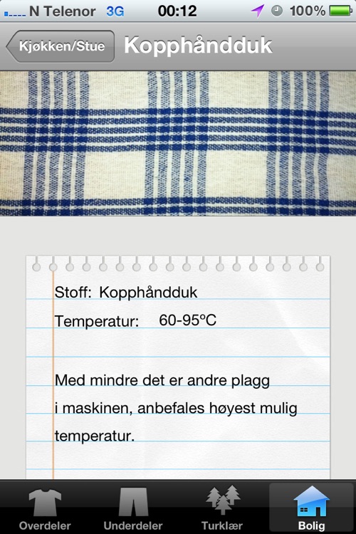 Vaskehjelpen screenshot-3