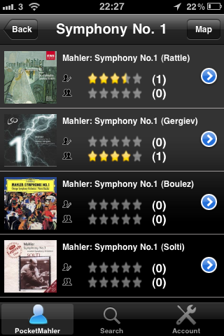 Pocket Mahler screenshot