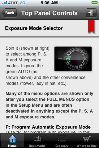 Nikon D40 Guide screenshot 3