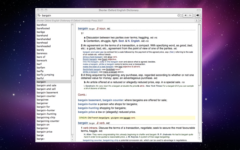 Shorter Oxford English Dict - 6.2 - (macOS)