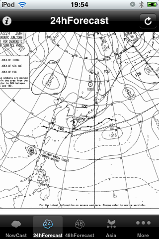 WeatherMap Browser Japan
