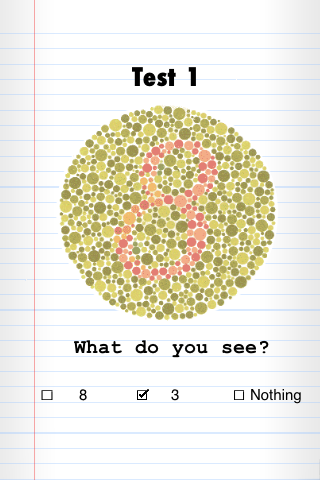 Colour Blind Test screenshot 3