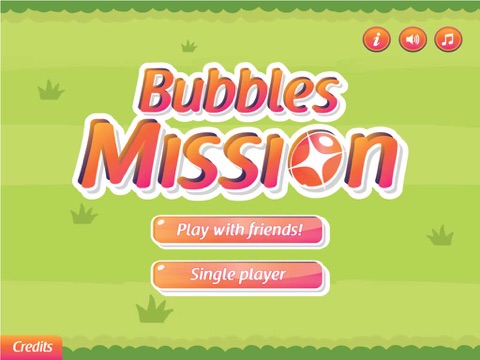 Bubbles Mission app screenshot