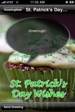 GreetingNote screenshot 2