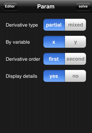 Derivative Solver screenshot 2