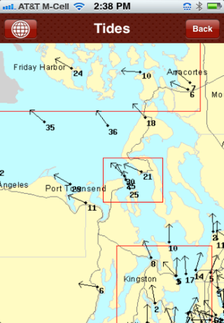 Screenshot #2 pour 9Knots Northwest Boating