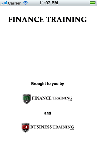 Finance Training screenshot