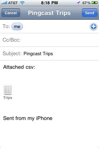 App screenshot