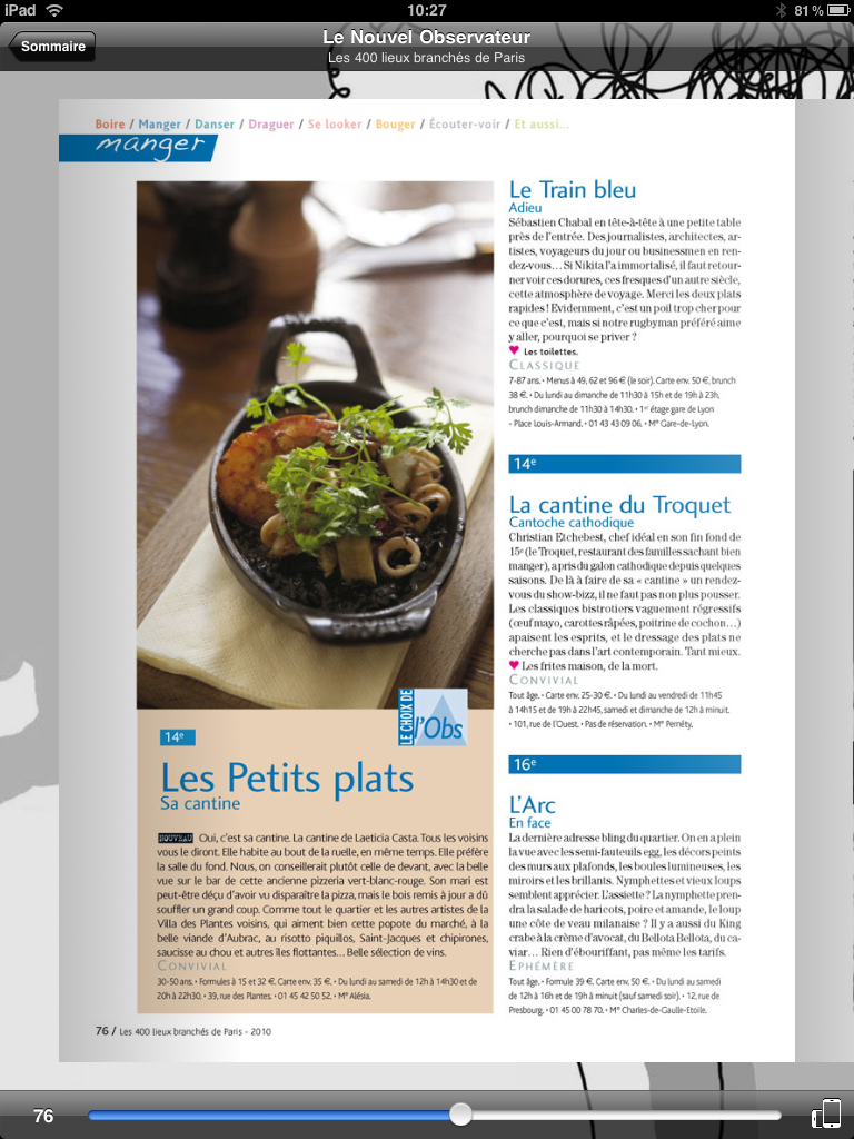Les 400 lieux branchés de Paris screenshot 7