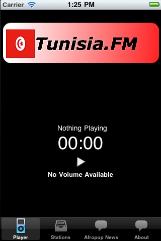 Radio Tunisia app screenshot