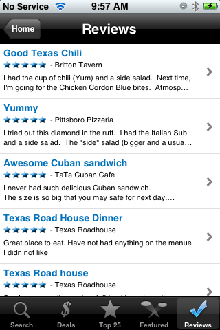 IndyDining screenshot 4