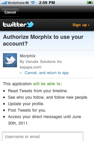 Morphix screenshot-3