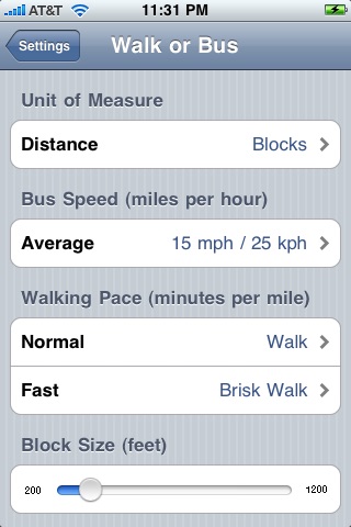 Screenshot 2 of Walk or Bus