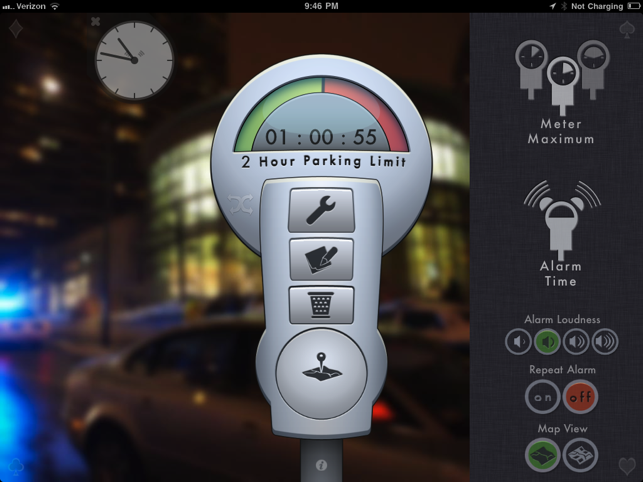 ‎Honk - Find Car, Parking Meter Alarm and Nearby Places Screenshot