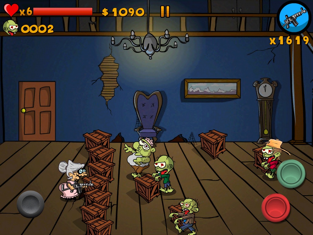 Granny vs Zombies HD screenshot 2