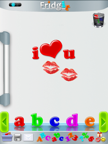 Fridgit for the iPad app screenshot