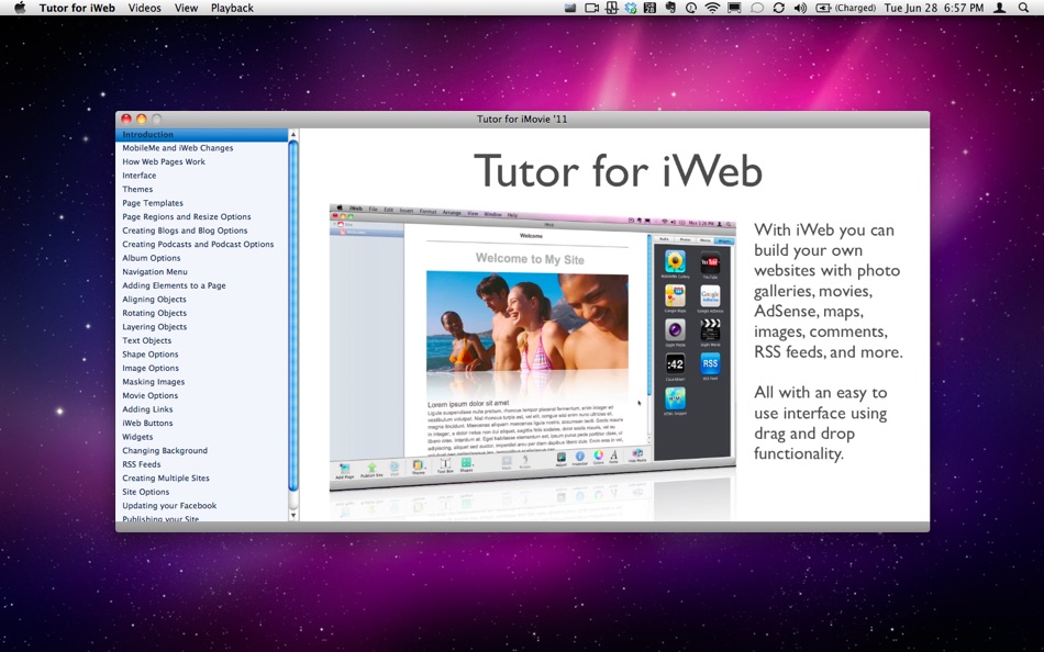 Tutor for iWeb - 1.1 - (macOS)