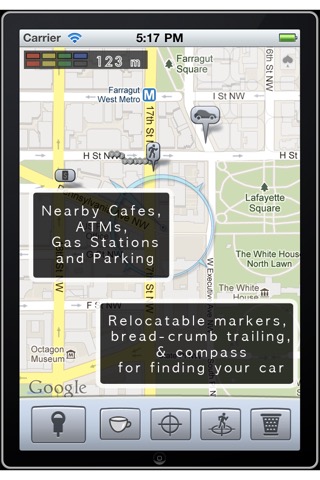 Honk - Find Car, Parking Meter Alarm and Nearby Placesのおすすめ画像3