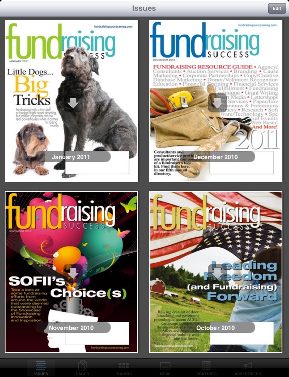 FundRaising Success for iPad