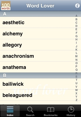 100 Words Every Word Lover Should Know screenshot 3