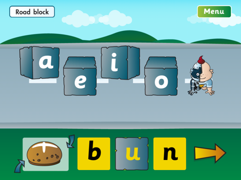Screenshot #5 pour The Fab-Phonics 'Road Block' For iPad Lite