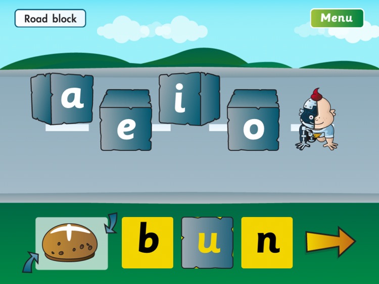 The Fab-Phonics 'Road Block' For iPad