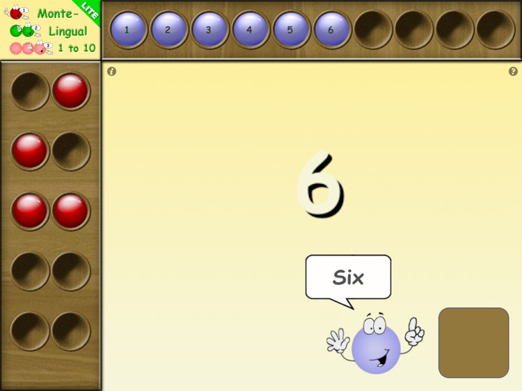 MonteLingual Lite - Montessori Counting 1 to 10