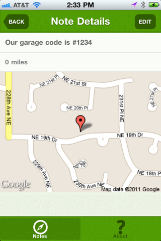 Local Note app screenshot 2
