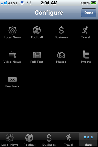 App screenshot