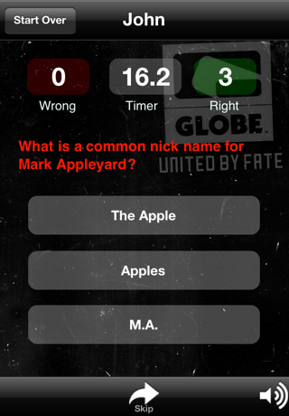 Globe Skate Trivia screenshot