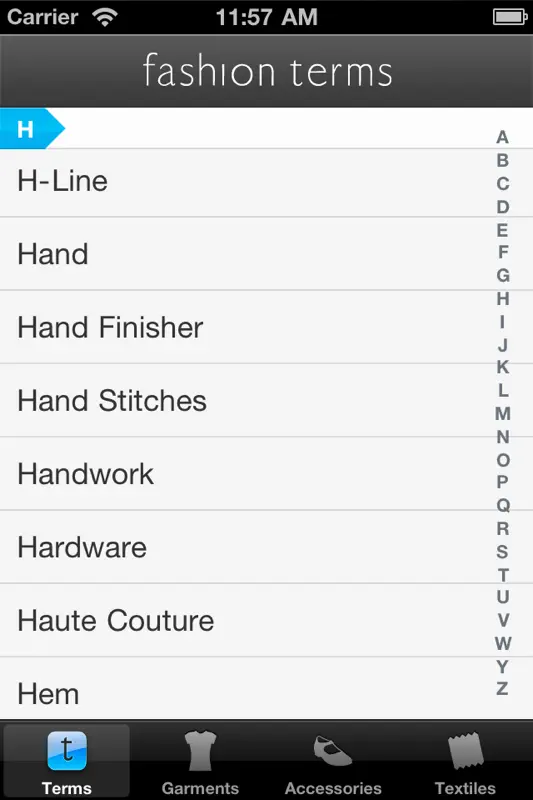 Fashion Terms screenshot 4 of 5