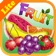 Fruits Memory Game lite app icon - Games app for iPhone