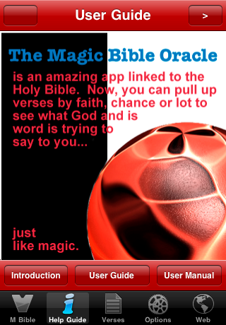 Magic Bible Oracle screenshot