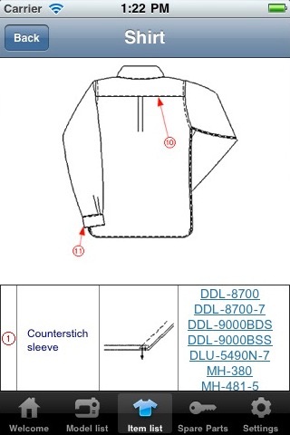 App screenshot