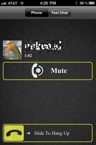 GamePhone - Free voice calls and text chat for Game Center screenshot