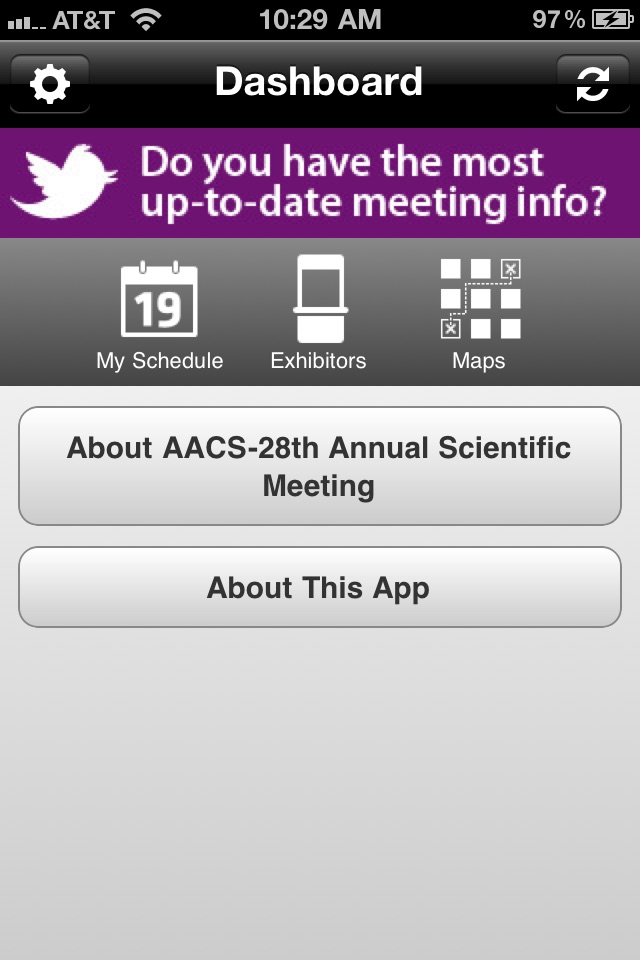 AACS-28th Annual Scientific Meeting screenshot 2